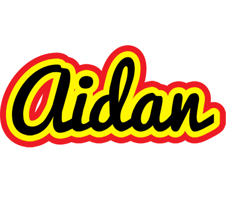 Aidan flaming logo
