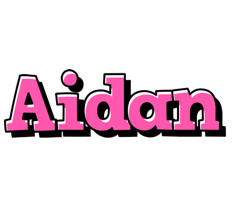 Aidan girlish logo