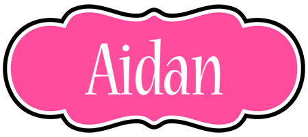 Aidan invitation logo