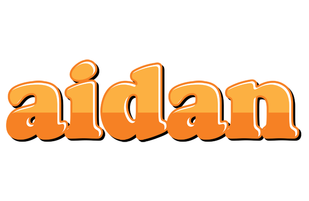 Aidan orange logo