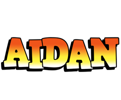 Aidan sunset logo