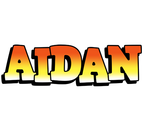 Aidan sunset logo