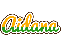 Aidana banana logo