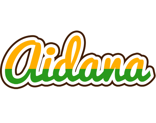 Aidana banana logo