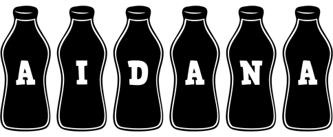 Aidana bottle logo