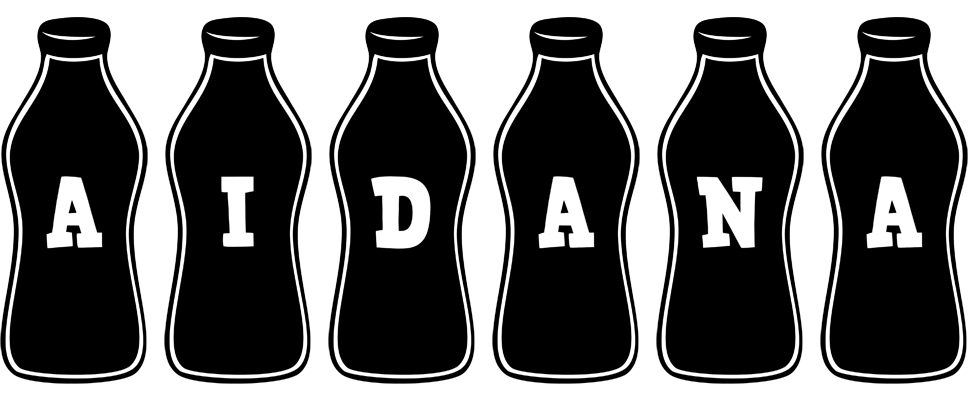 Aidana bottle logo