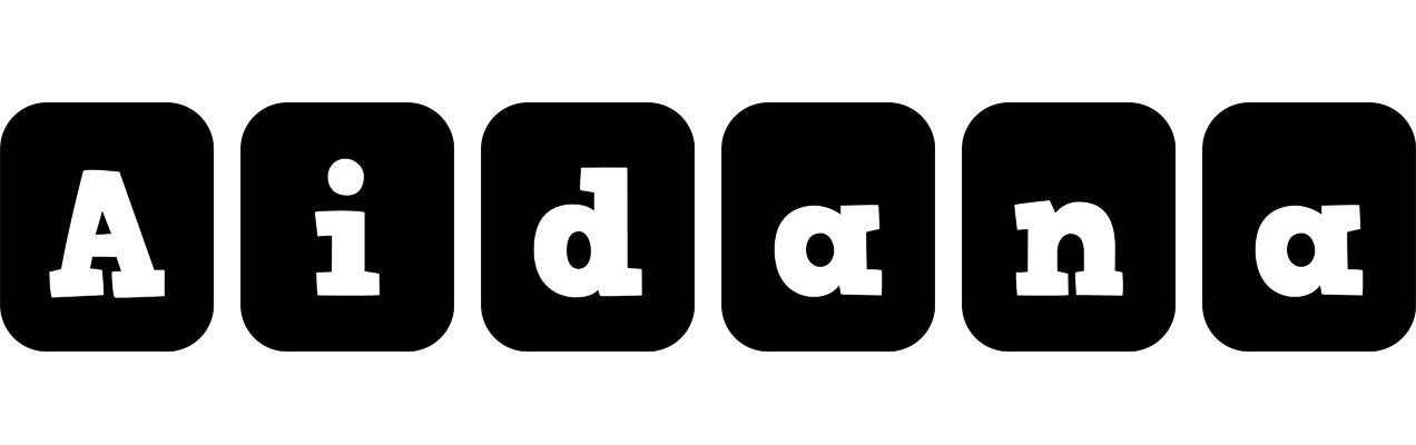 Aidana box logo