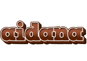 Aidana brownie logo