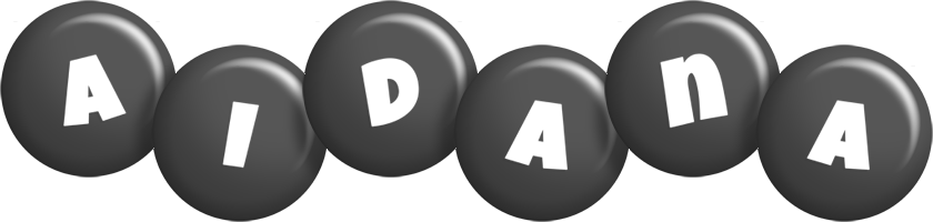 Aidana candy-black logo