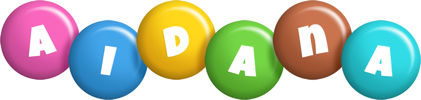 Aidana candy logo
