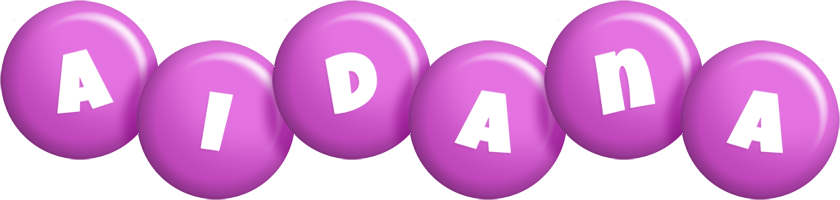 Aidana candy-purple logo