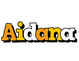 Aidana cartoon logo