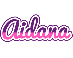 Aidana cheerful logo