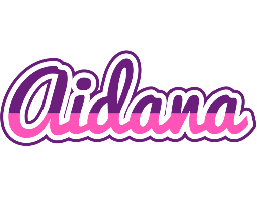 Aidana cheerful logo