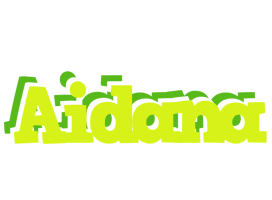 Aidana citrus logo