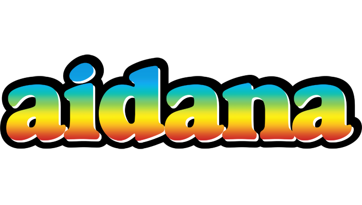 Aidana color logo
