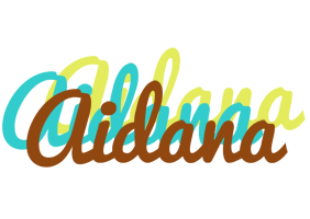 Aidana cupcake logo