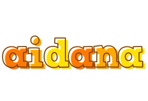 Aidana desert logo