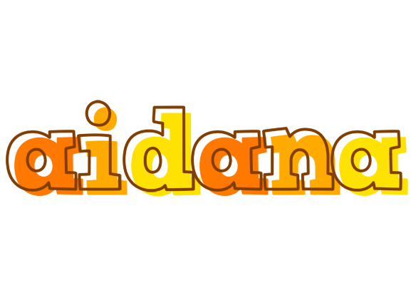 Aidana desert logo
