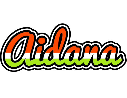 Aidana exotic logo