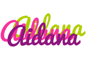 Aidana flowers logo