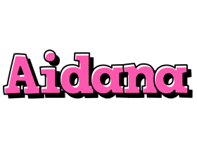 Aidana girlish logo