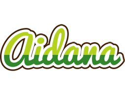 Aidana golfing logo