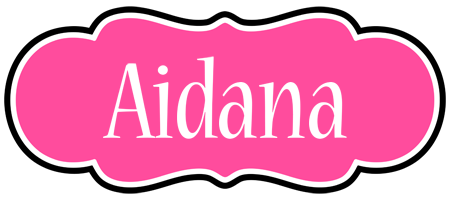 Aidana invitation logo