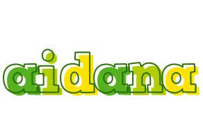 Aidana juice logo