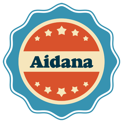 Aidana labels logo