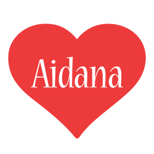 Aidana love logo