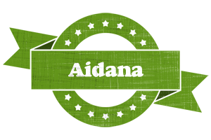 Aidana natural logo