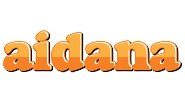 Aidana orange logo