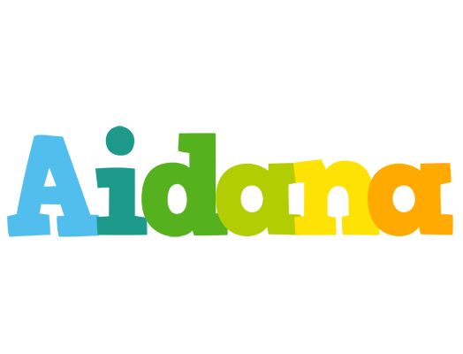 Aidana rainbows logo