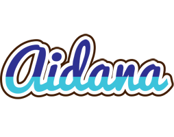 Aidana raining logo