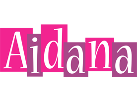 Aidana whine logo