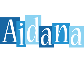 Aidana winter logo