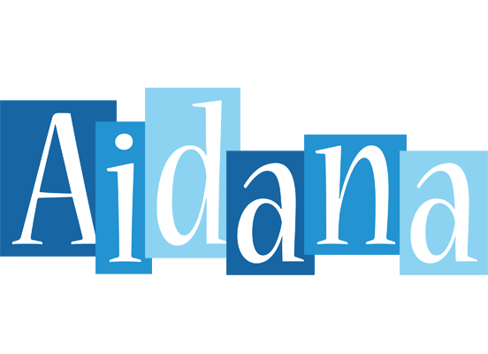 Aidana winter logo