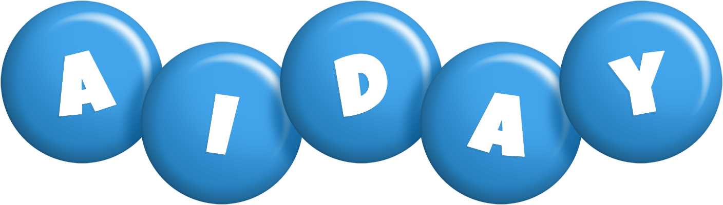 Aiday candy-blue logo