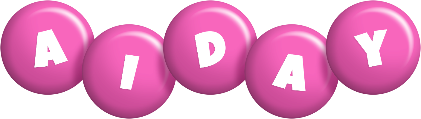 Aiday candy-pink logo