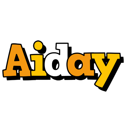 Aiday cartoon logo