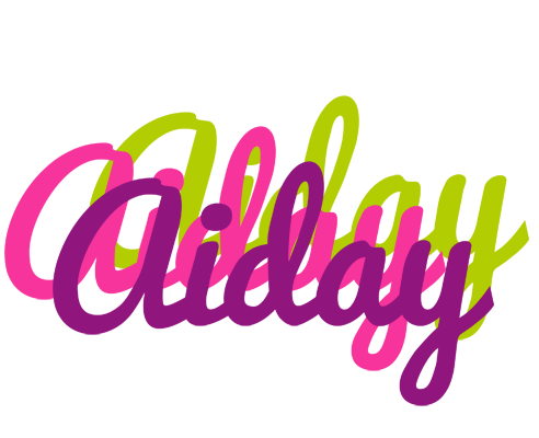 Aiday flowers logo