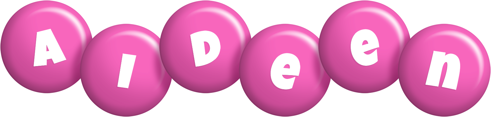Aideen candy-pink logo