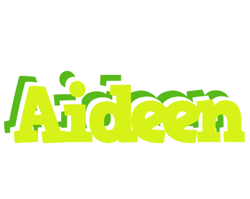 Aideen citrus logo