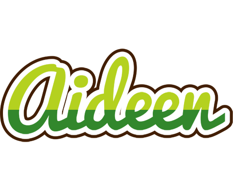 Aideen golfing logo