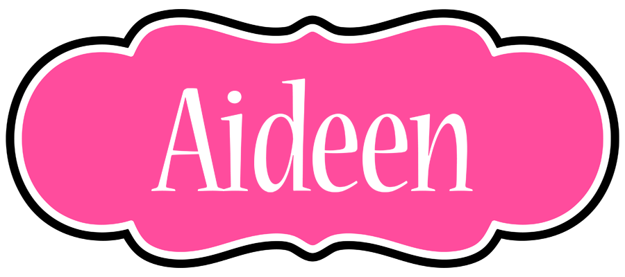 Aideen invitation logo