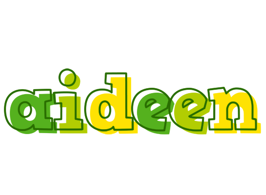 Aideen juice logo