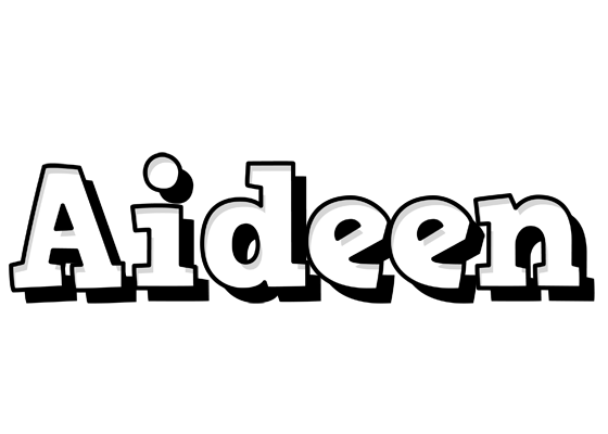 Aideen snowing logo