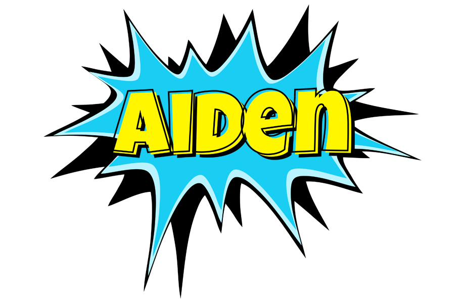 Aiden amazing logo