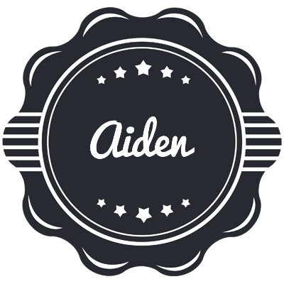 Aiden badge logo